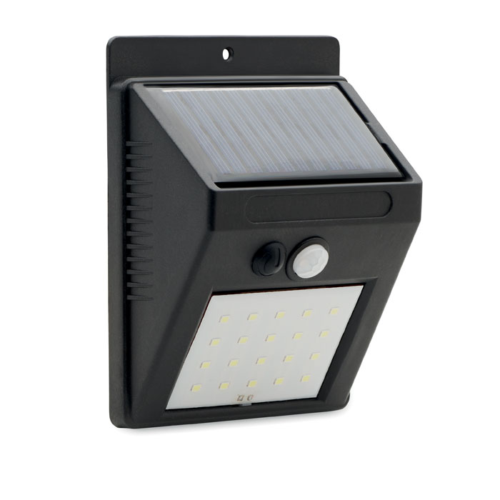 Luz LED solar con sensores