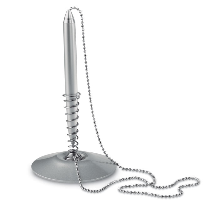 Bolígrafo con peana